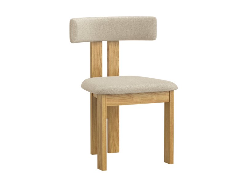 Стул Либен Рогожка Бежевый/Натуральный