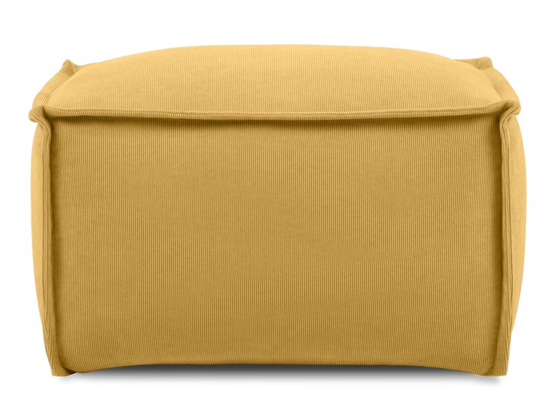 Пуф Эби Мини Вельвет Желтый