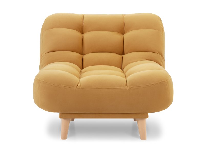 Кресло Бонс-Т Вельвет Желтый