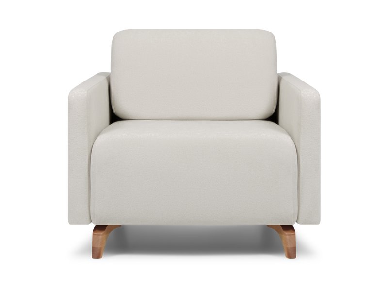 Кресло-кровать Льери Мини Bucle White