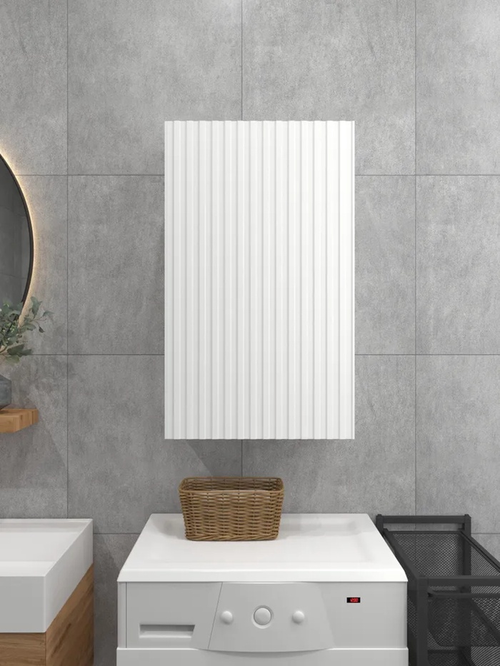 Шкаф навесной для ванной комнаты и туалета «MH7 - MA», 750×450×217 мм, цвет белый - М 10