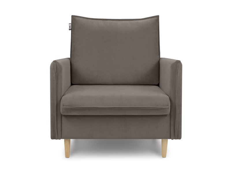 Кресло-кровать Слипсон Мини Вельвет Серый